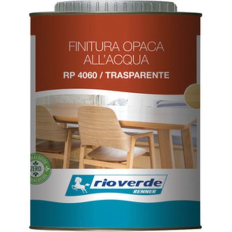 RIOVERDE RP 4060 FINITURA OPACA 0,750 L TRASPARENTE- 6,0 pz