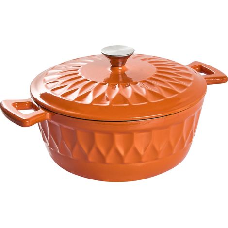 Gusseisentopf CASTINO Orange (1/5)