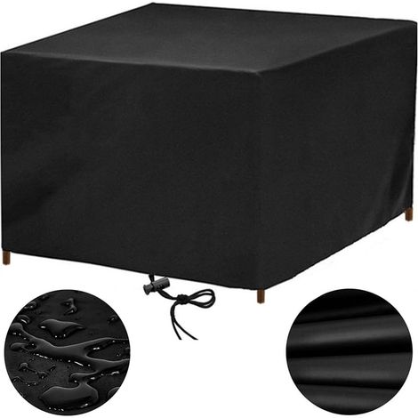 Housse de Protection Bâche Salon Exterieur Impermeable 100x60x80cm - Housse pour Mobilier de Jardin, Table, Chaise Set (1/5)