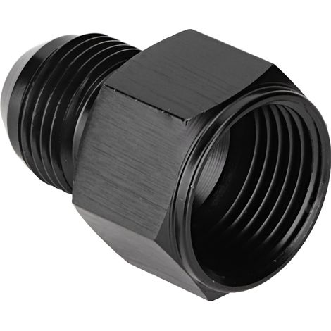 Adaptateur réducteur droit en aluminium AN-10 femelle vers AN-8 mâle, raccord de réduction auto, couleur argent, pièce de rechange performance. (1/3)