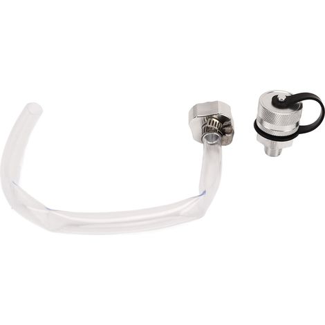 Robinet de vidange d'huile à fermeture rapide en métal, raccord de tuyau de vidange universel, pièce de rechange pour voiture (1/5)