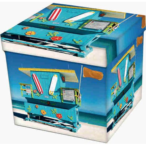 POUF CONTENITORE POGGIAPIEDI MIAMI BEACH