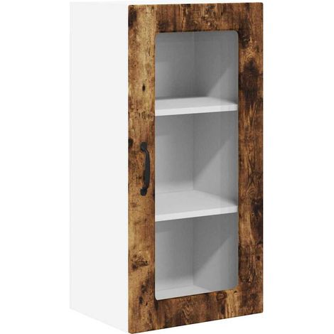 Meubles de Rangement,Armoire de cuisine Chêne fumé 40 x 31 x 80 cm Bois d'ingénierie CFW541870 (1/5)