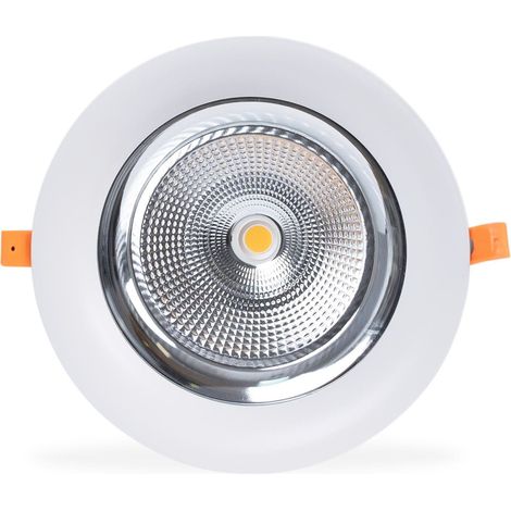 Downlight LED spécial pour bijouteries - 40W - Driver Philips -