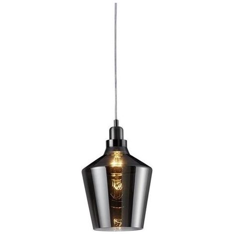 Suspension Simple Calais Tumbler Verre Fumé Trio Lighting (1/5)