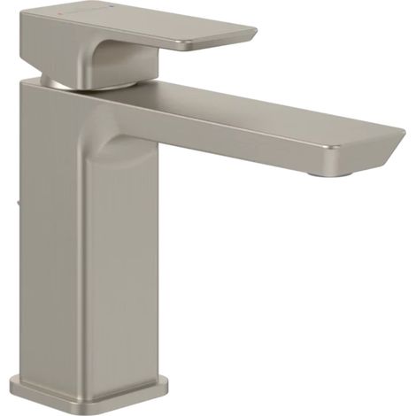 Mitigeur lavabo VILLEROY ET BOCH Subway 3.0 sans tirette Brushed Nickel Matt (1/5)