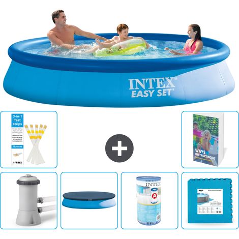 Intex Piscina Easy Set Rotonda - 366x76 cm - 7-pezzi  S254