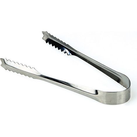 Pinces à glace en acier inoxydable, griffes pour barbecue, pinces de service pour la cuisine (1/4)