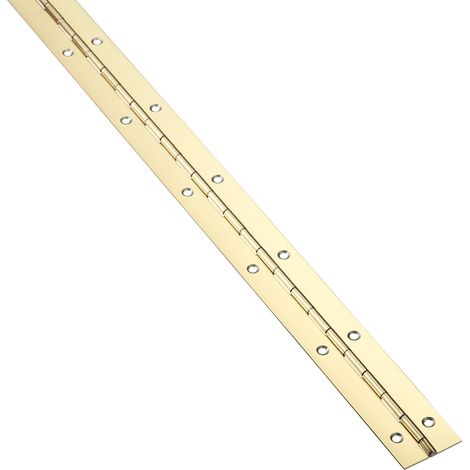 Stangenscharnier 1000 x 32 x 1,0 mm Messingoptik Klavierband Türband Bandscharnier von SOTECH