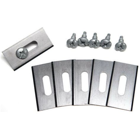 Lot de 30 lames de gazon pour Husqvarna avec double lame aiguisée en acier inoxydable (1/4)