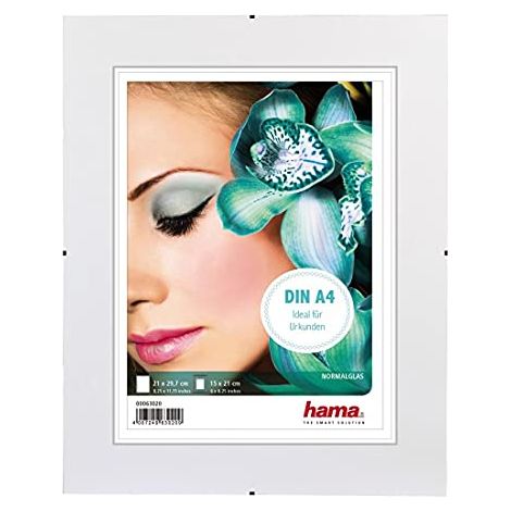 Hama Clip-Fix Portafoto senza cornice, Reflex, 21x29,7 cm (1/2)