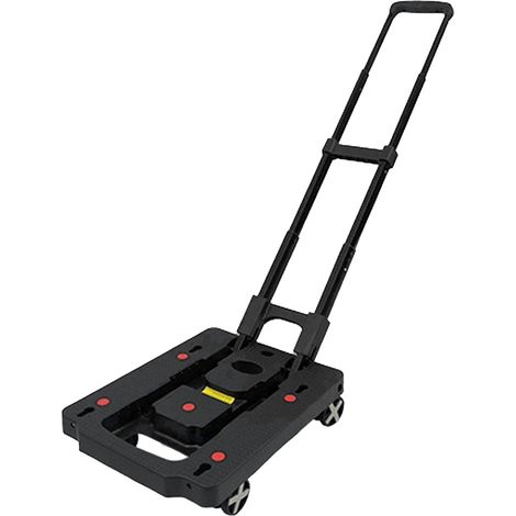 Mini diable portable 100 kg, antidérapant, résistant aux chocs, silencieux, pliable (1/5)