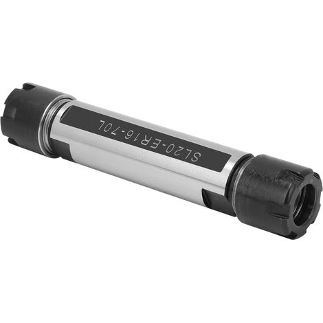 Douille de serrage ER16M-70L tige droite double tête pour tour CNC, porte-outil SLD20 rallonge de mandrin (1/5)
