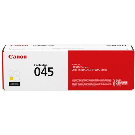 Canon 045 Cartouche de toner 1 pièce(s) Original Jaune