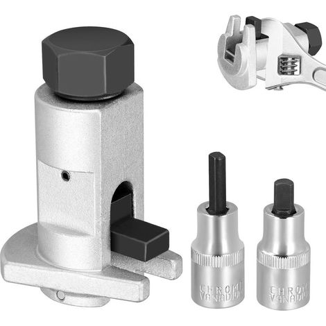 Tool for removing hydraulic shock absorbers, 3-piece swing arm suspension separator, claw ball head, universal chassis removal tool, silver (1/5)