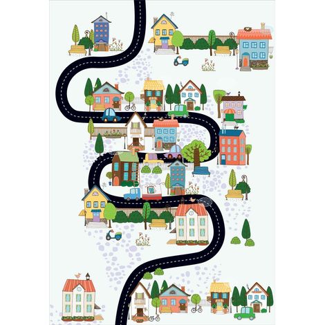 Tapis imprimé Intérieur Stampa Circuit - 160 x 230 cm (1/5)