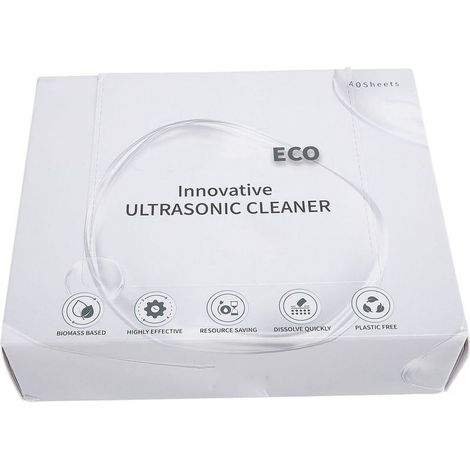 Hoja de limpieza para máquina de limpieza, 1 caja, desengrasante ultrasónico para la industria (1/5)