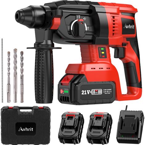 2.5J Marteau Perforateur Sans Fil, 4 Fonctions (1/5)
