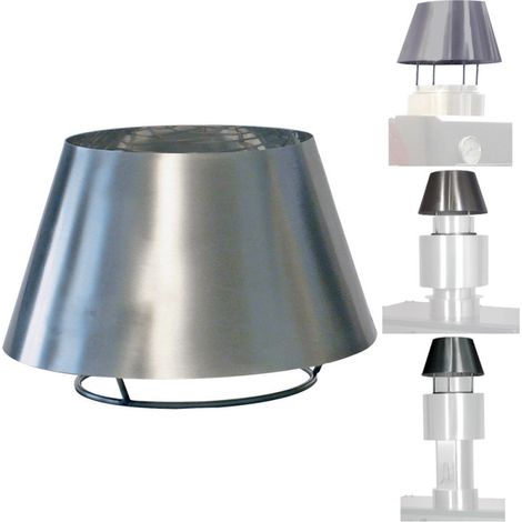 Chapeau cheminée - inox - Diamond