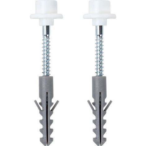 Kit Fixation Lavabo M10 x 110mm Pack 2 Acier Zingué Pour Robinet Salle Bain, Mitigeur, SCellement Chimique (1/4)