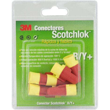 Conector 3M Scotchlok Blisry R/Y+ Blister 6 piezas (1/5)