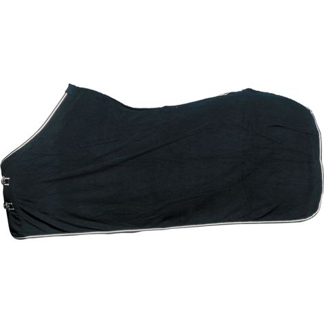 ELDORADO Fleecedecke für Pferde - schwarz - 155 cm (1/2)