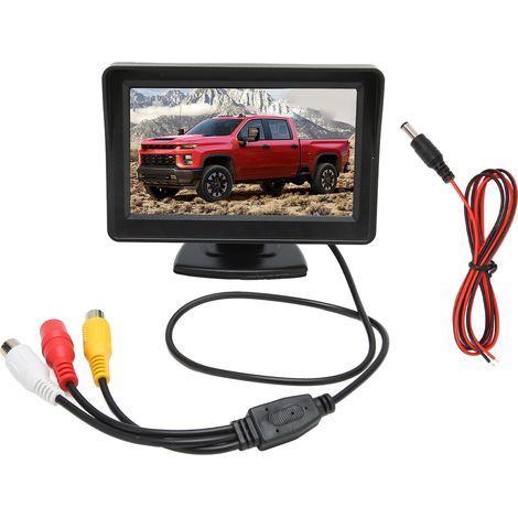 4,3-Zoll-Dreh-LCD-Rückfahrbildschirm (12 V) für Pkw, Lkw, Wohnmobil und Transporter