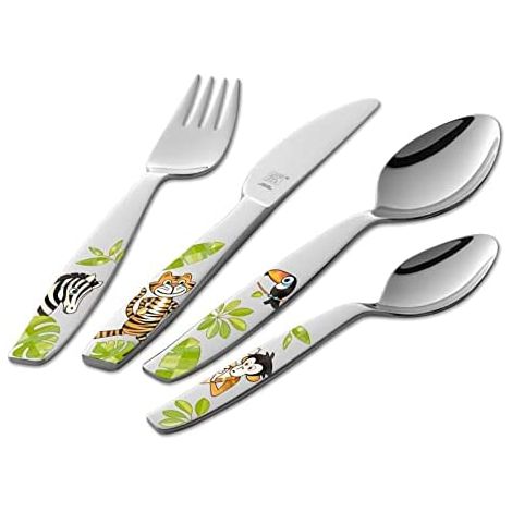 Zwilling 07135-210-0 Set aus 4 Kinderbestecken Edelstahl