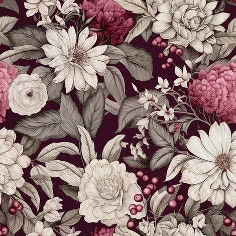 Tela decorativa para exteriores Oxford - Motiv Blumen I DX5173 (1/5)