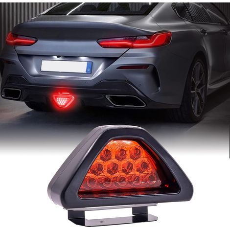 LED-Rücklicht, drittes Bremslicht, Universal-Fahrzeug-Blitzwarnlicht, hohe Positionsleuchte für Auto, LKW, Anhänger, Boot, Motorrad, 1 Stück (1/5)