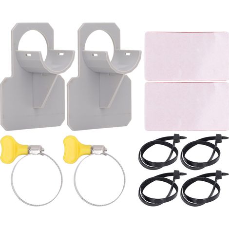 Supports de tuyaux pour piscine hors sol, fixations pour tuyaux avec colliers de serrage, anti-affaissement (1/5)