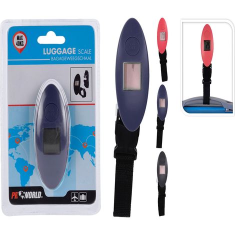 BILANCIA DIGITALE PESABAGAGLI portata 50 kg