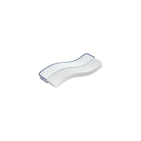 Matelas en mousse à mémoire de forme blanc 80x200x17 (1/5)