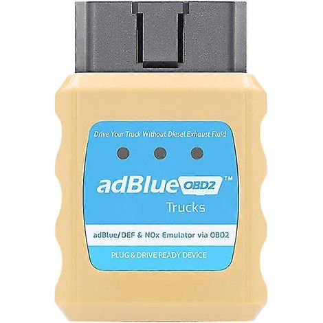 Émulateur OBD2 AdBlue pour camions : émulateur AdBlue DEF et NOx, appareil prêt à l'emploi (Plug and Drive) par OBD2