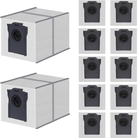 12er Staubsaugerbeutel für Dreame X40/X50/Aqua10 Ultra Complete L10/L10s Pro/L40/L40s Pro/L50 Pro Ultra für Mova Roboterstaubsauger 3,2 L (1/5)