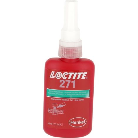 Frein Filet Fort Usage Général Loctite 271 Flacon 50mL