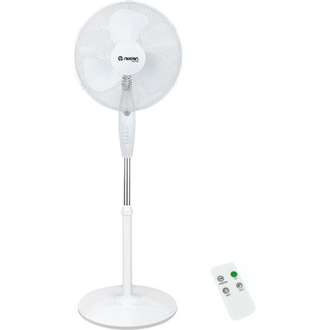 Ventilador de Pie con Mando 16" 40cm 40W 3 Velocidades Neos Comfo (1/5)