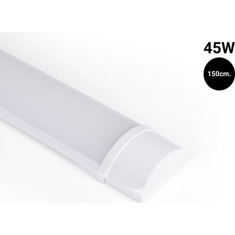 Luminaria Lineal LED De Alta Potencia - 45W - 150cm - IP20 - Blanco Frío