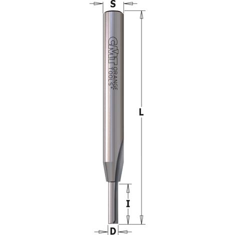 712.030.11 FRESA RECTA    HWM S=6  D=3X11 LT=60