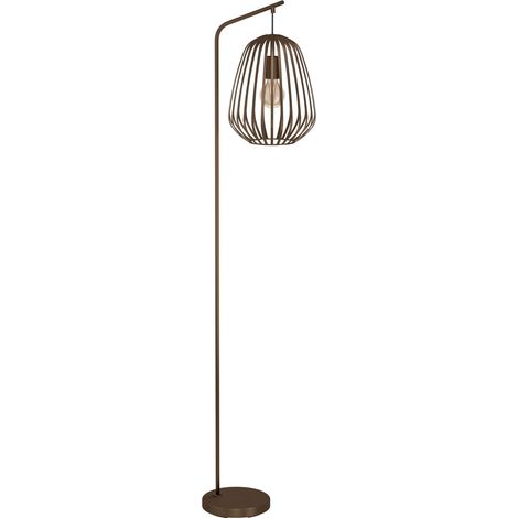Lampadaire Espinal, lampe salon avec abat-jour en fil métallique (1/4)