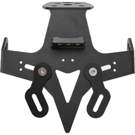Support de plaque d'immatriculation moto avec éclairage LED intégré pour KAWASAKI NINJA ZX‑25R 2020‑2021 (1/5)