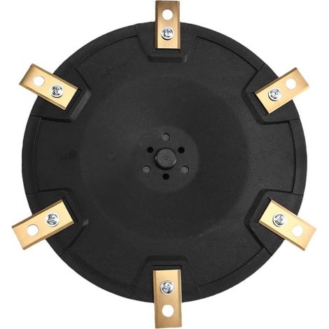 Pièces de Rechange pour Tondeuse Robot, inclure 1 Disque à Lames + 6 Lames Compatible avec Tondeuses Mova Dreame - Plateau de Coupe 6 Lames en Nylon pour un Pour Divers Extérieurs (1/5)