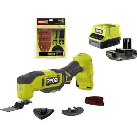 Ryobi ONE+ Multi Tool Kit (1x 2.0Ah) 18V RMT18-120SA15
