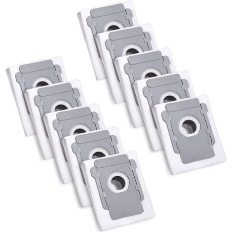 10 sacs pour aspirateur iRobot Roomba i7 i7+ i3 i3+ i4 i4+ i6 - WELLNGS (1/5)