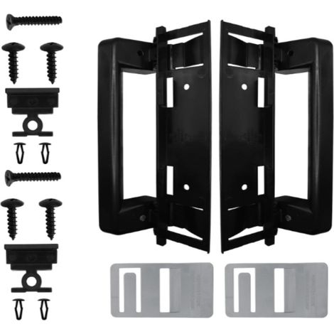 Ersatz- und Upgrade-Türgriffhalterung für Wohnmobil-Kühlschrank, Modell 3316882900, schwarz
