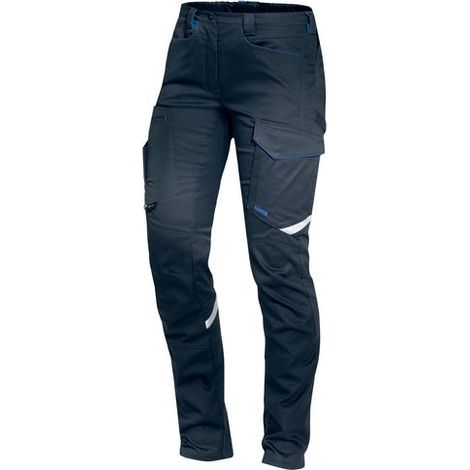 Uvex Suxxeed Schwarze Frauen-Arbeitshose - Slim Fit Bundhose: 20 (1/2)
