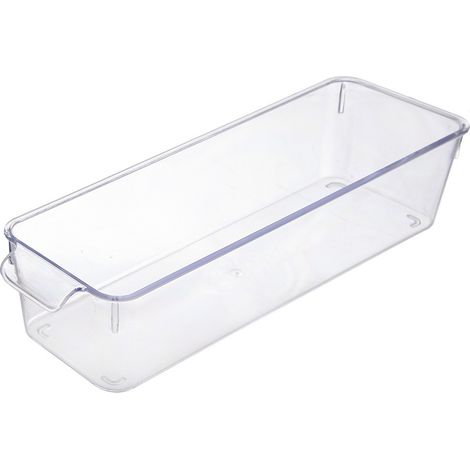 Organizador de nevera, contenedor de almacenamiento de alimentos para cocina, 32,5 x 10 x 7,5 (1/5)