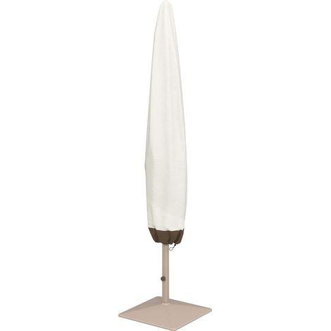 Couverture parapluie banane – imperméable – protection solaire – balcon / café – beige – droite (1/5)