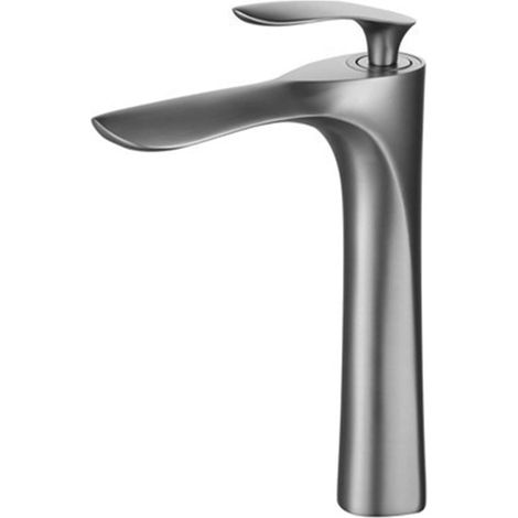Bassin de la Salle de Bain Robinets Gold Evier Mélangeur Toup Toup Chaude Cold Simple Poignée Monté à la Pont de la Pont de la Pont Eau Robot Rose Rose Or/Noir(Mint) (1/5)