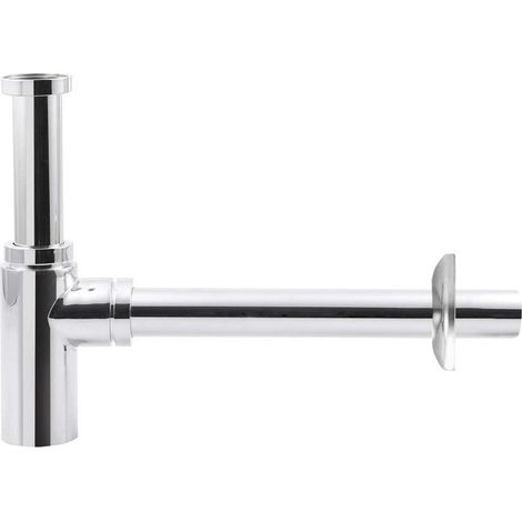 Aqualine Sifoni - Sifone rotondo per lavabo 5/4, cromo CV1003